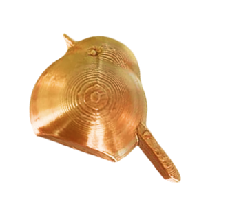 Gold Glide Brooch