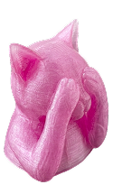 Peek-A-Boo Cat Brooch