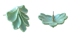 Fossil Wave Studs