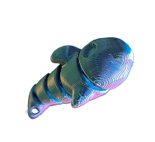 Blue Shark Keychain