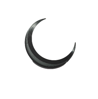 Crescent Moon Hair Pin