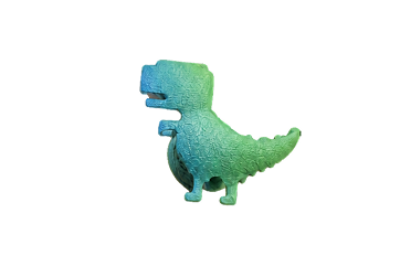 Green Dino Jibbitz