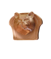 Toast Kitten Brooch