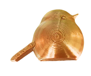 Gold Glide Brooch