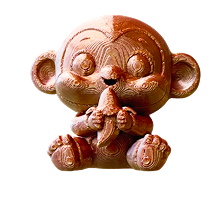 Cheeky Chimp Brooch