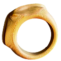 Brass Molten Ring