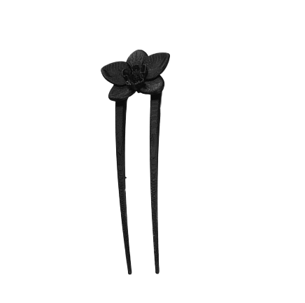 Midnight Petal HairPin