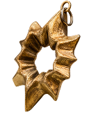 Gold Flare Pendant
