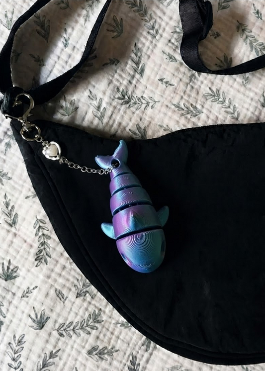 Blue Shark Keychain