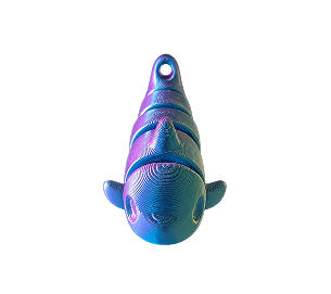 Blue Shark Keychain