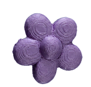 Purple Flower Jibbitz