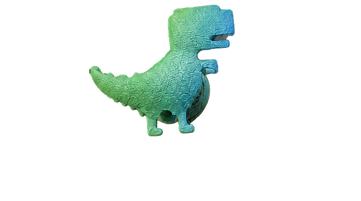 Green Dino Jibbitz