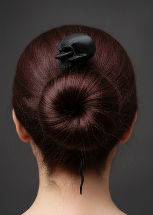 Skull Screw Hair Pin