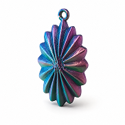 Neon Urchin Pendant