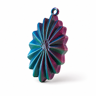 Neon Urchin Pendant