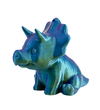 Sitting Dino Keychain