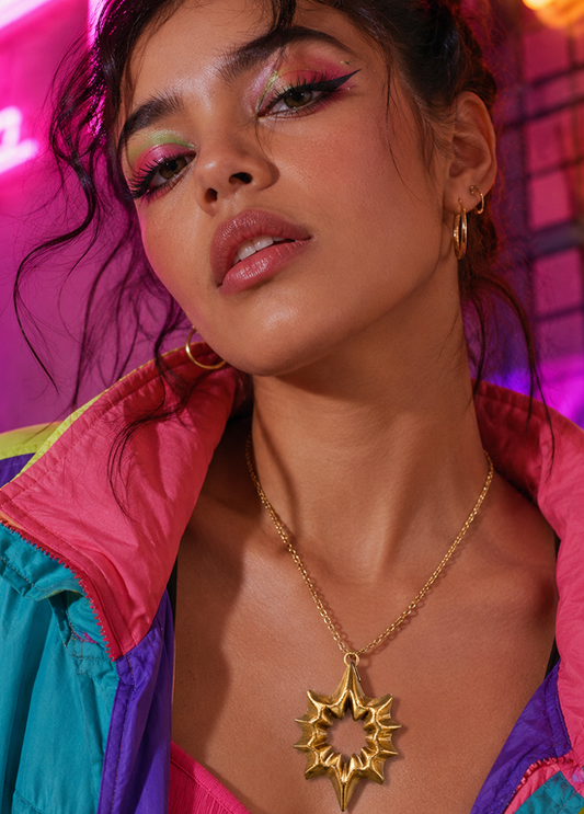 Gold Flare Pendant