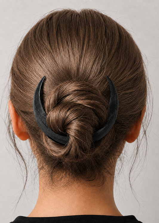 Crescent Moon Hair Pin
