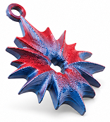 Electric Coral Pendant